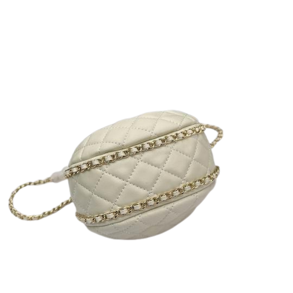 Chanel Hobo Bag White (Large Size) - Image 2