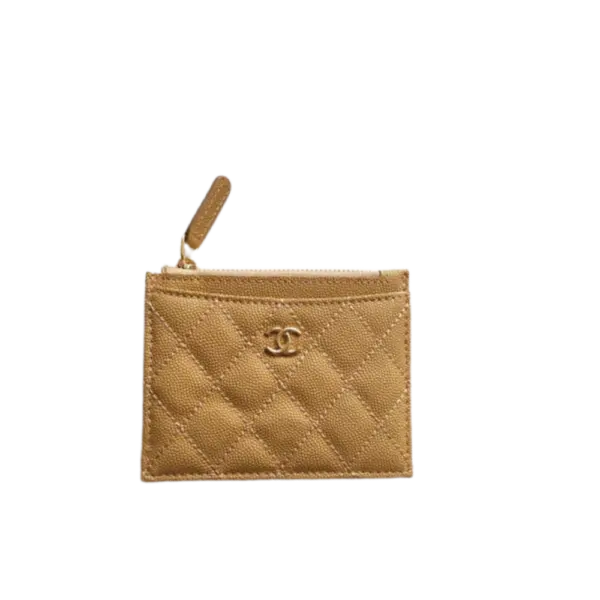 Chanel Zippered Card Holder