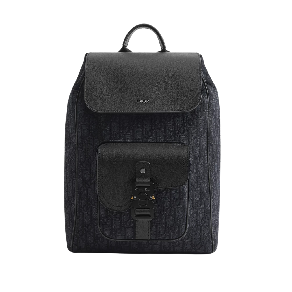 Saddle Backpack with Flap-1ADBA200YKS_H03E