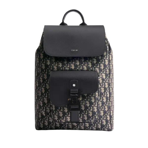 Saddle Backpack with Flap-1ADBA200YKS_H27E