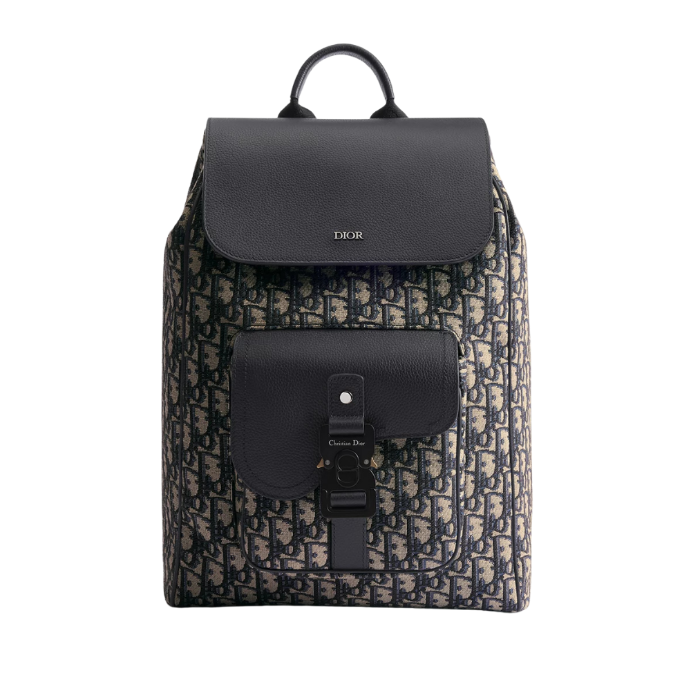 Saddle Backpack with Flap-1ADBA200YKS_H27E