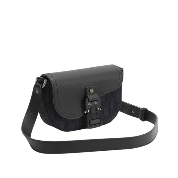 Mini Saddle Messenger Bag with Flap-2ADCA435YKS_H03E
