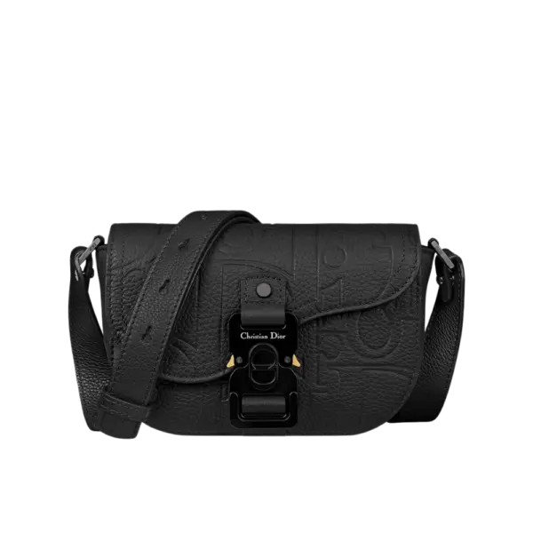 CD Icon Messenger Bag with Flap-1ICPO402ICO_H00N