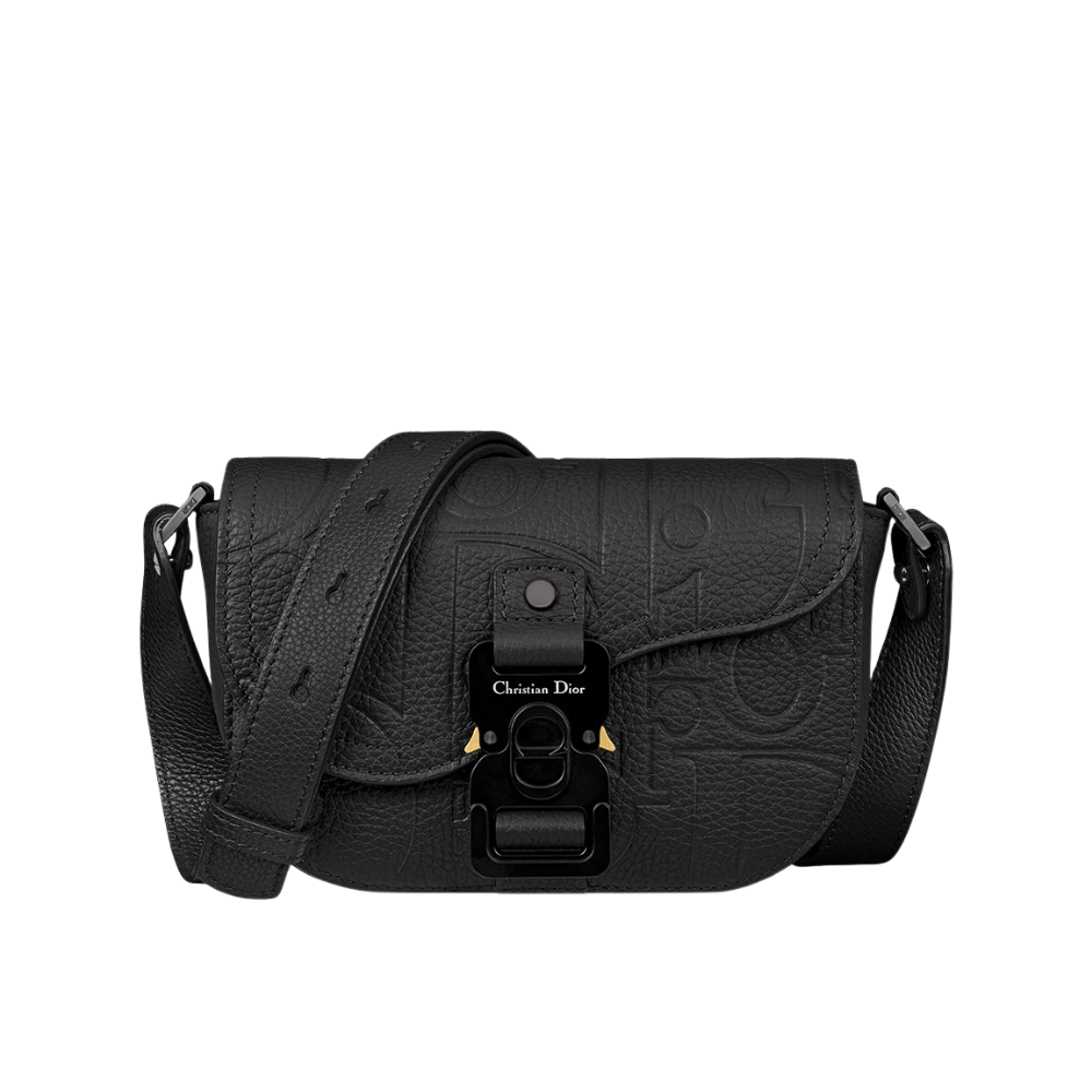 CD Icon Messenger Bag with Flap-1ICPO402ICO_H00N