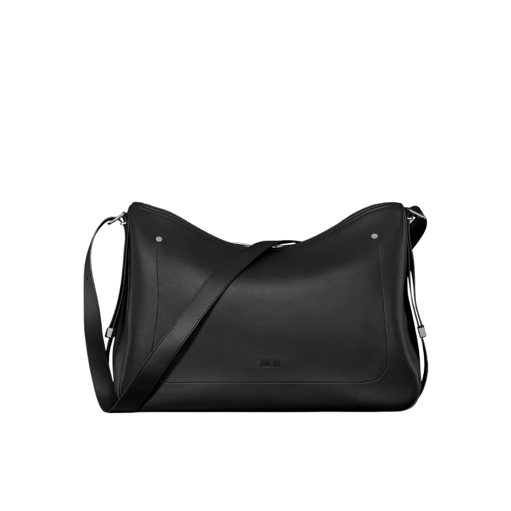 Large Dior Slider Zipped Hobo Bag- 1LEHO066URB_H00N