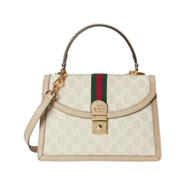 Gucci Ophidia Small Top Handle Bag with Web - 651055 UULAG 9682