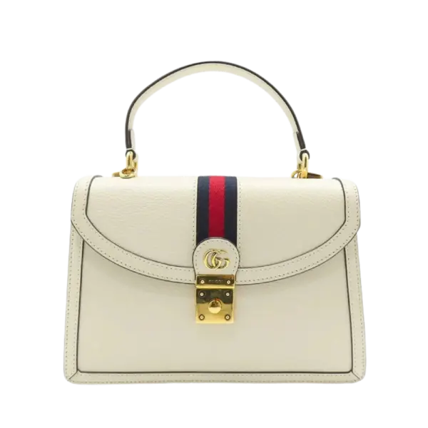 Gucci Ophidia Small GG Top Handle Bag with Web