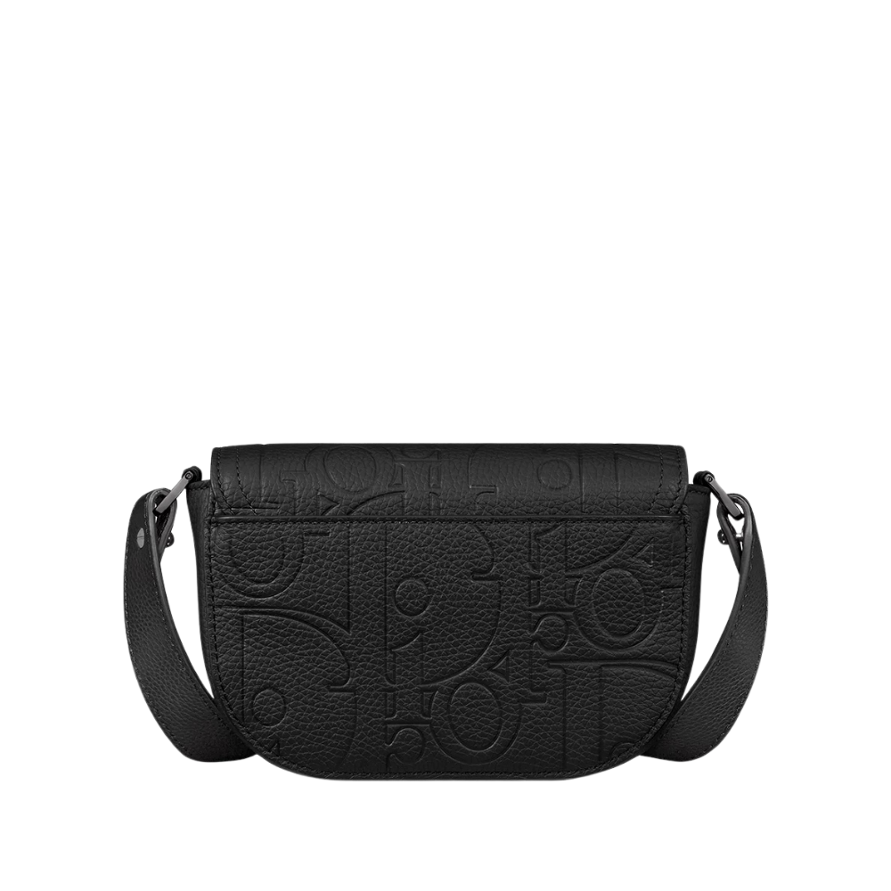 Mini Saddle Messenger Bag with Flap-2ADCA435LLG_H00N - Image 4