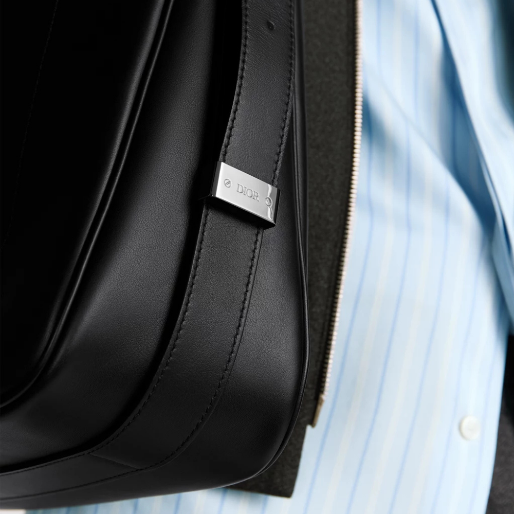 Large Dior Slider Zipped Hobo Bag- 1LEHO066URB_H00N - Image 4