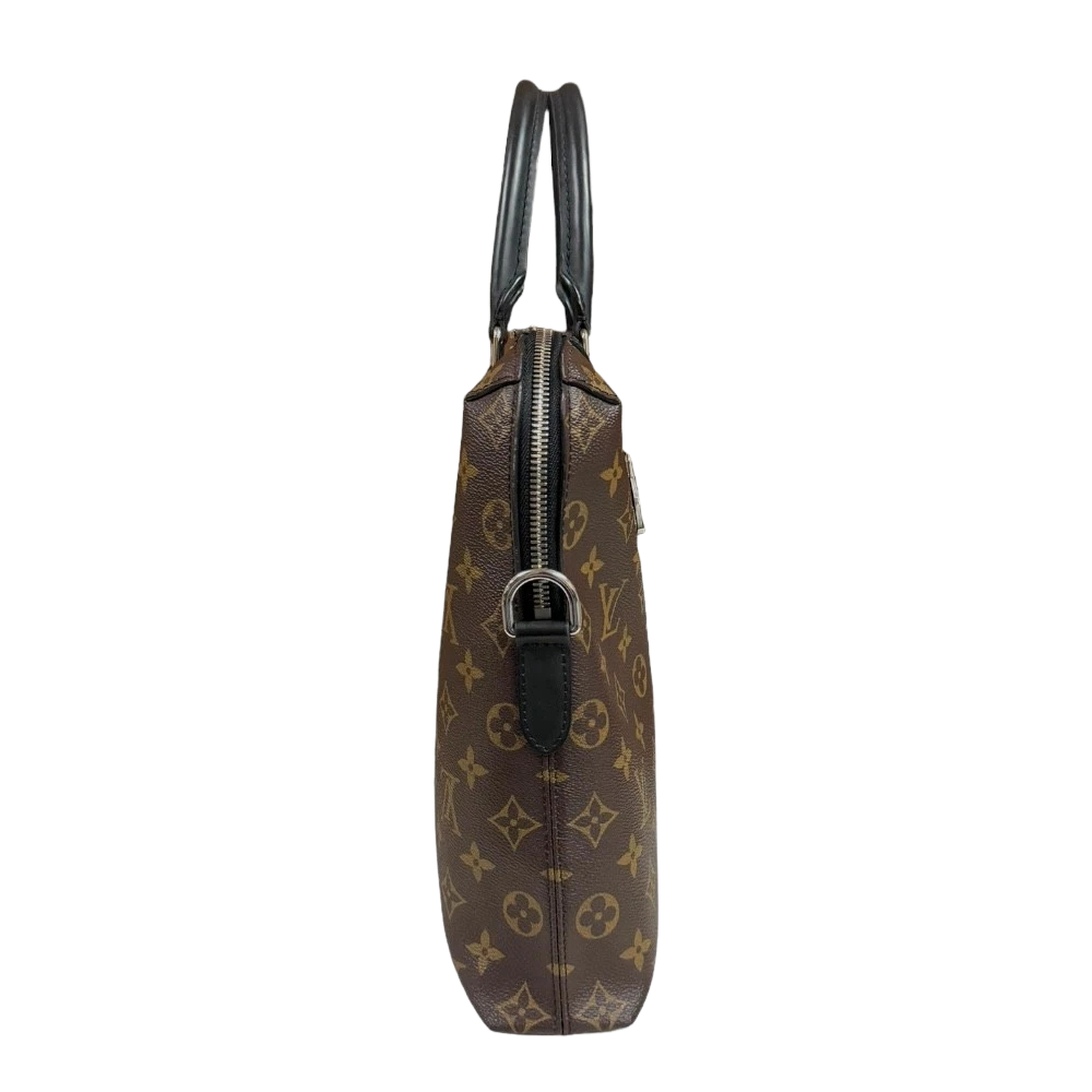 Louis Vuitton Porte Documents Jour Monogram Macassar Handbag M54019 - Image 3