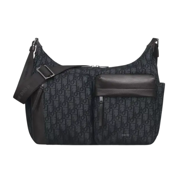 Medium Rider Soft Hobo Bag Black-1ESME190YKS_H03E