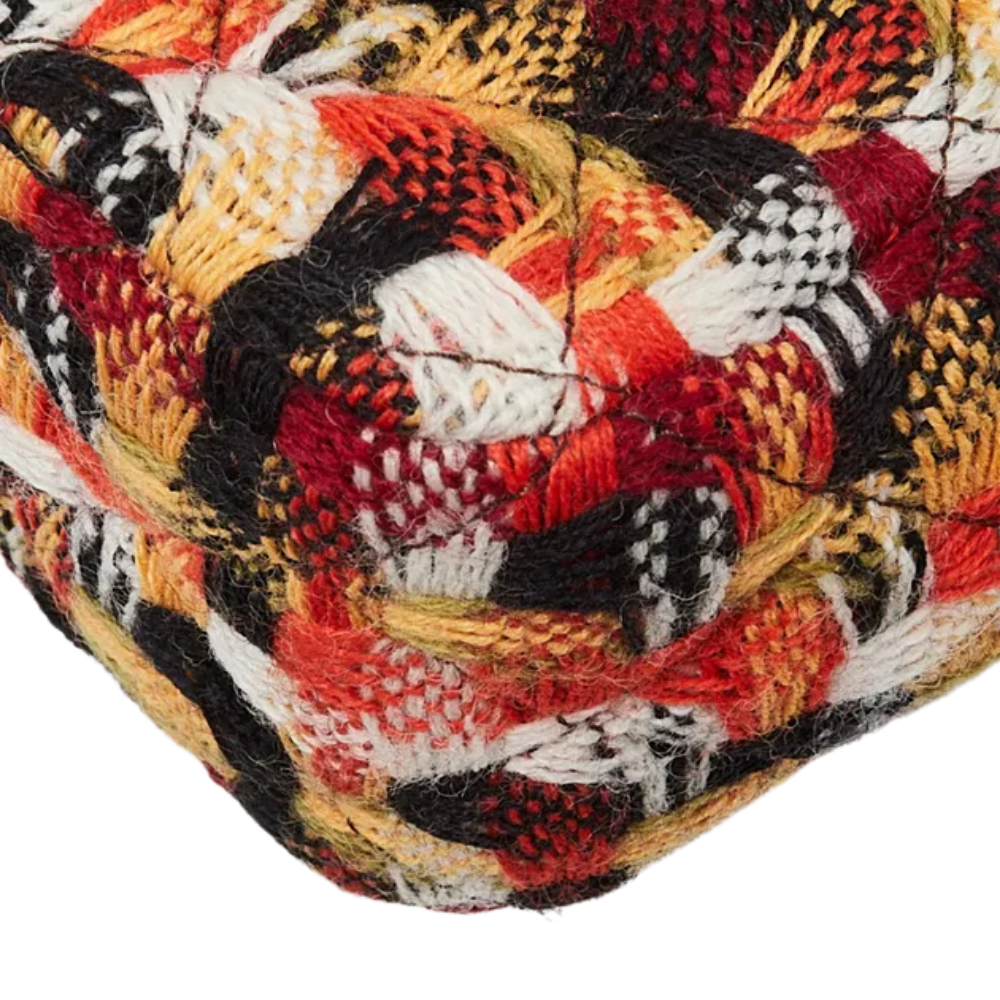 Chanel Multicolor Quilted Tweed Fabric Classic Rectangular Mini Flap Bag - 615440 - Image 4
