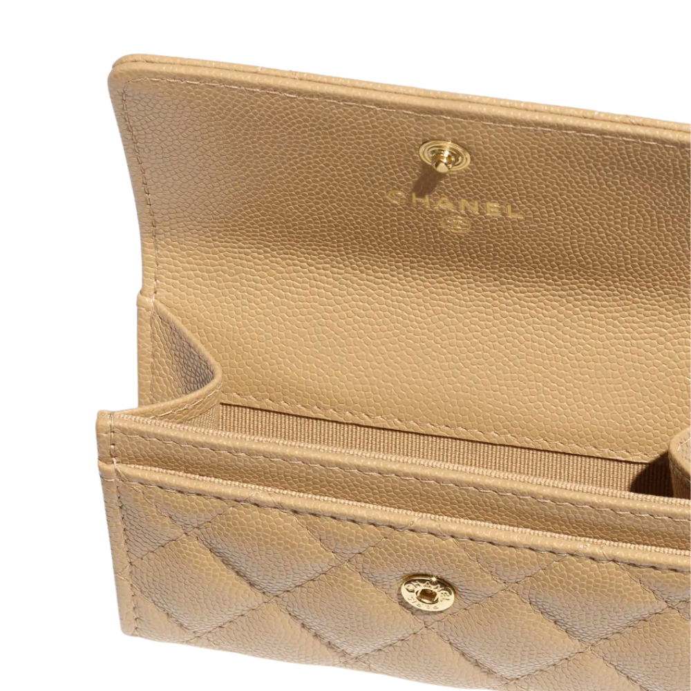 Chanel Classic Bi-Fold Long Wallet - Image 4