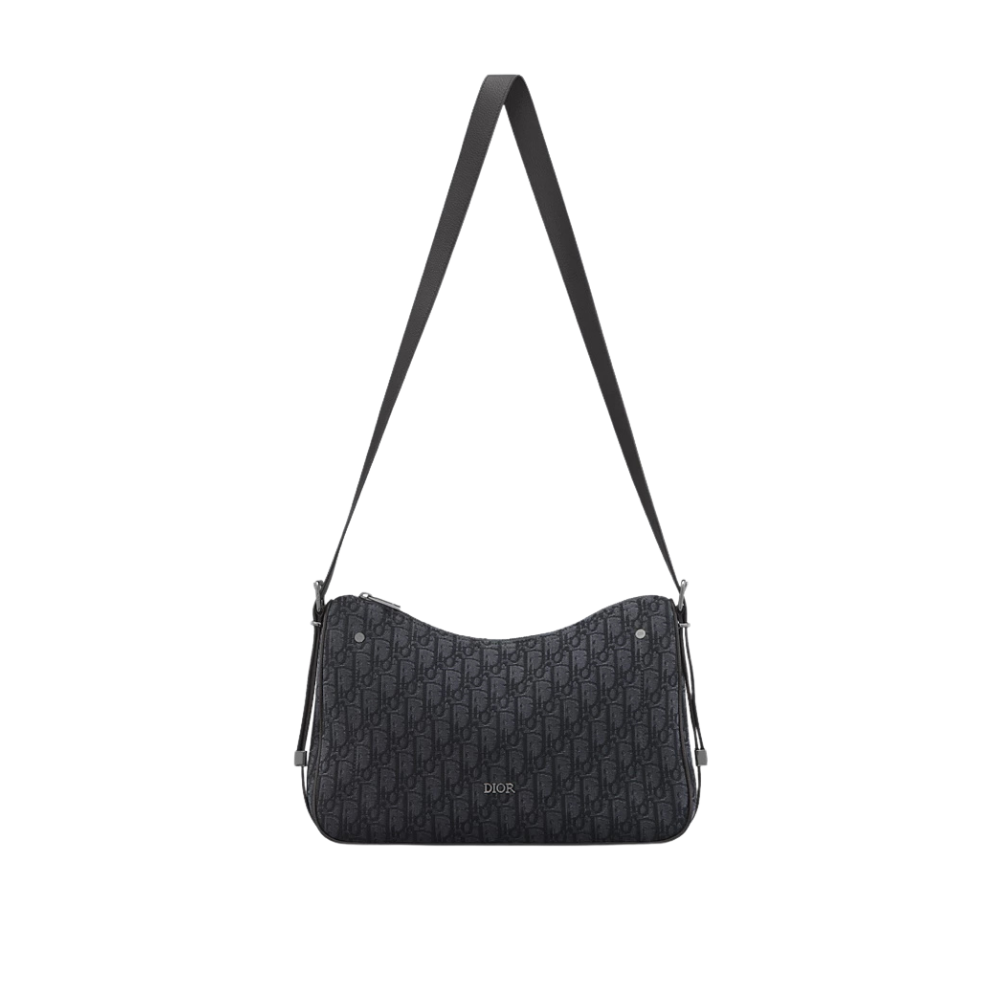 Medium Dior Slider Zipped Hobo Bag- 1LEHO069YKY_H03E - Image 3