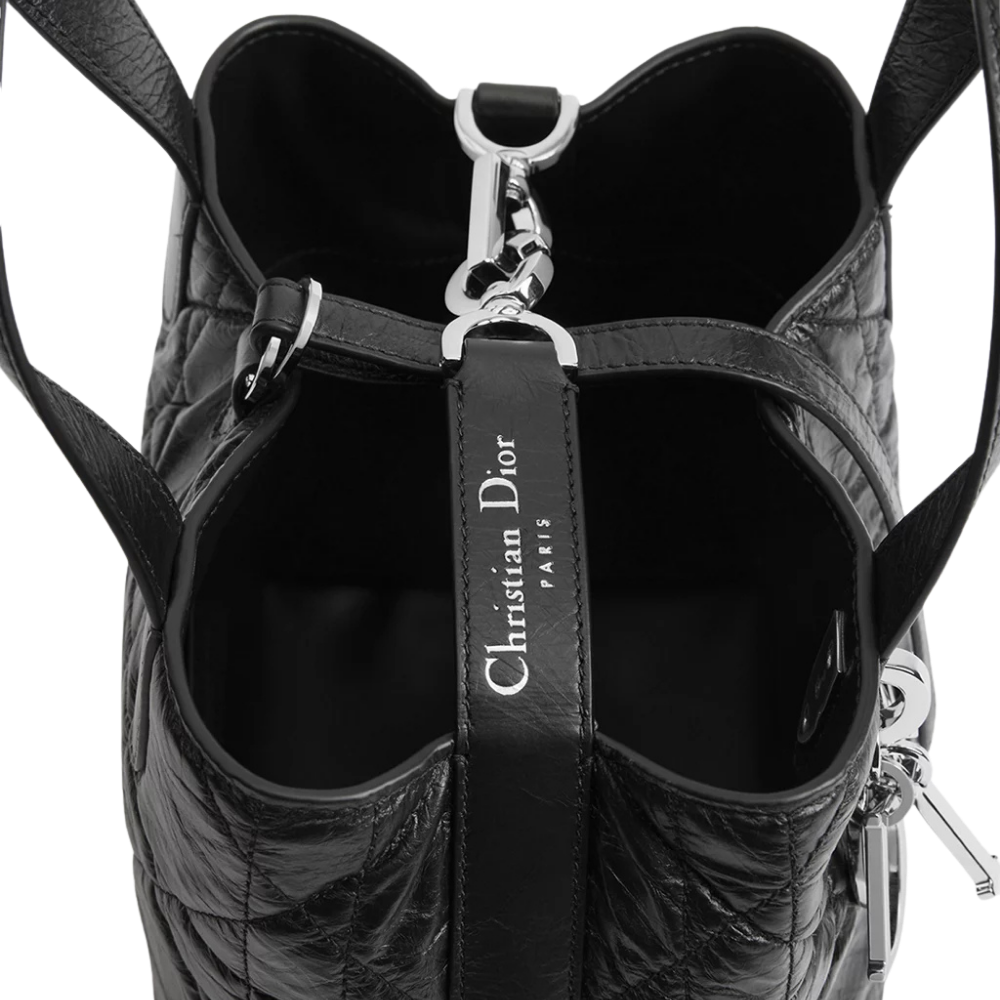 Small Dior Toujours Vertical Tote Bag-M2835PNUC_M900 - Image 4