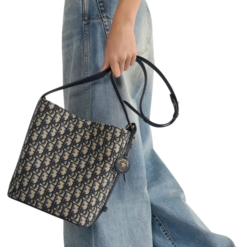 Small Diorstar Bucket Bag- M2854UTZQ_M928 - Image 4