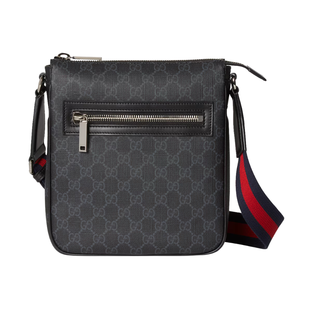 Gucci GG Black Small Messenger Bag Style 792082 FADJA 1042