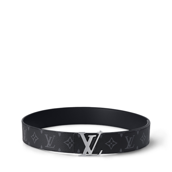 LV Initiales Double Sided Belt-Black