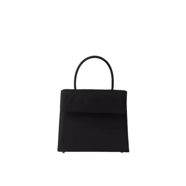 Prada Minuit Satin Handbag - 1BA656_AC4_F0002_V_OOO