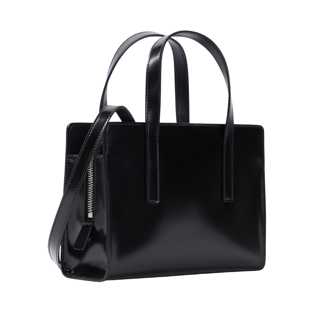 Prada Logo Patent Leather Tote - P00696089 - Image 2