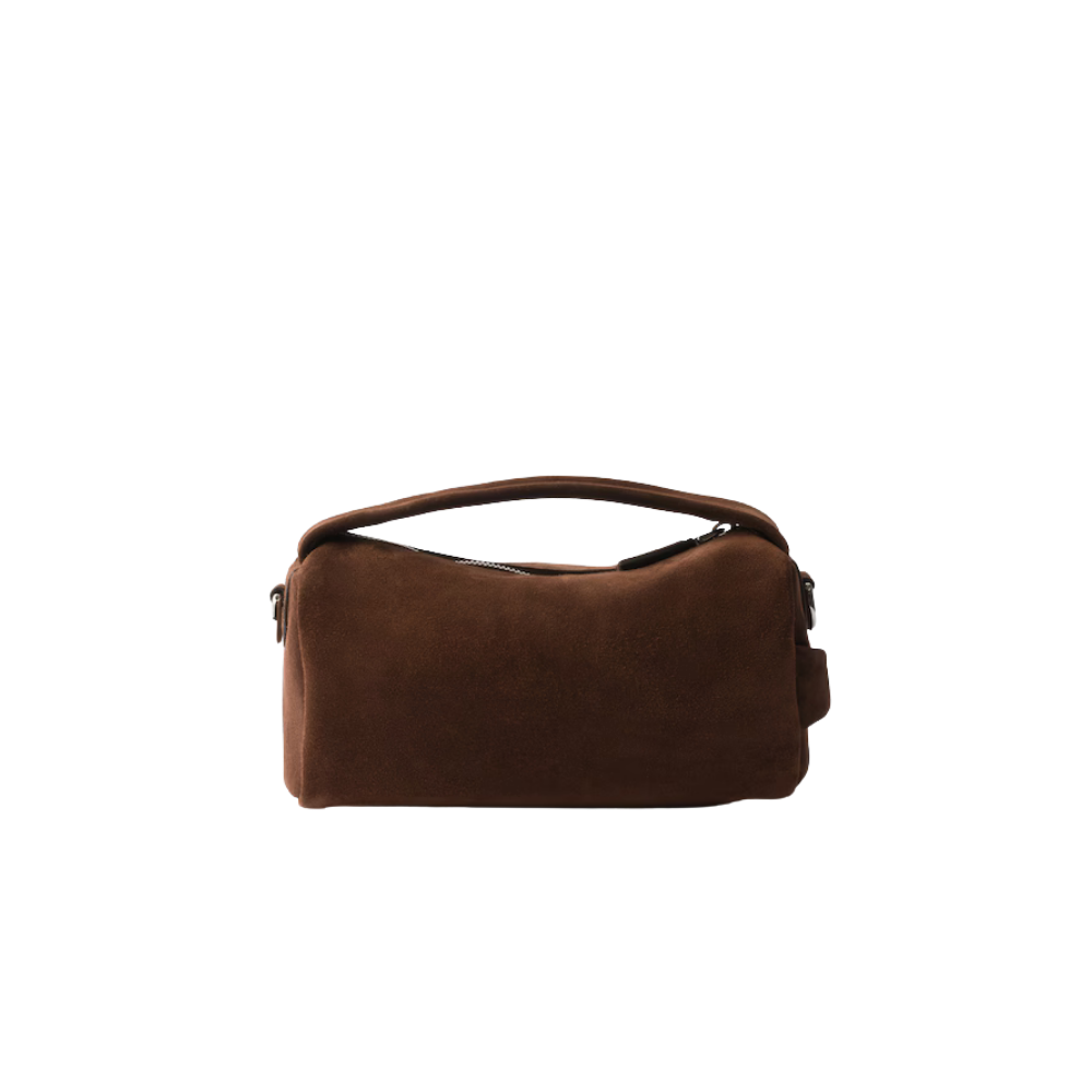 Suede Leather Shoulder Bag - 2VH188_2C4S_F0201_V_DOO - Image 3