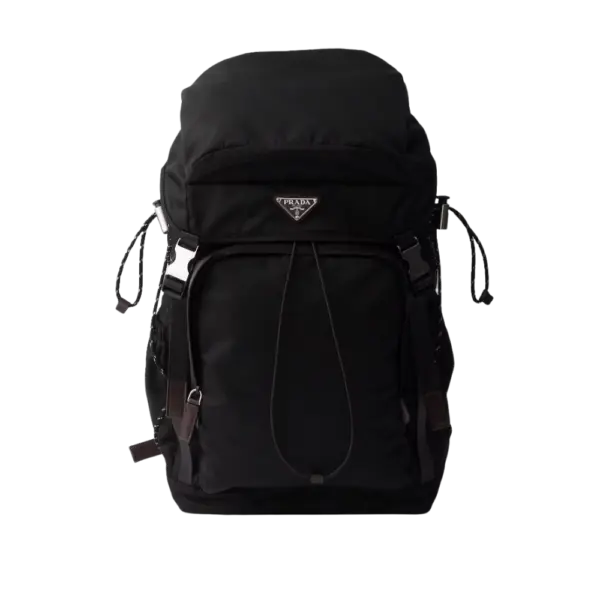Prada Speedrock Re-Nylon and Leather Backpack - 2VZ123_2DMG_F0002_V_OOO