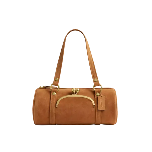 Kisslock Barrel Bag - CDT38