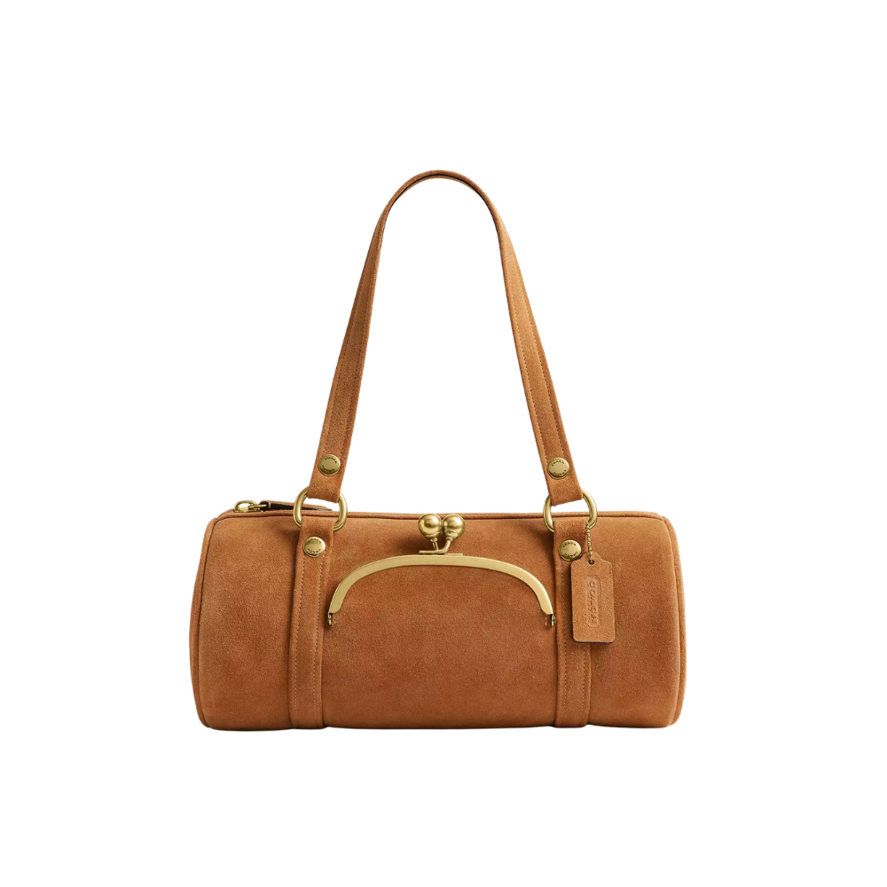 Kisslock Barrel Bag - CDT38