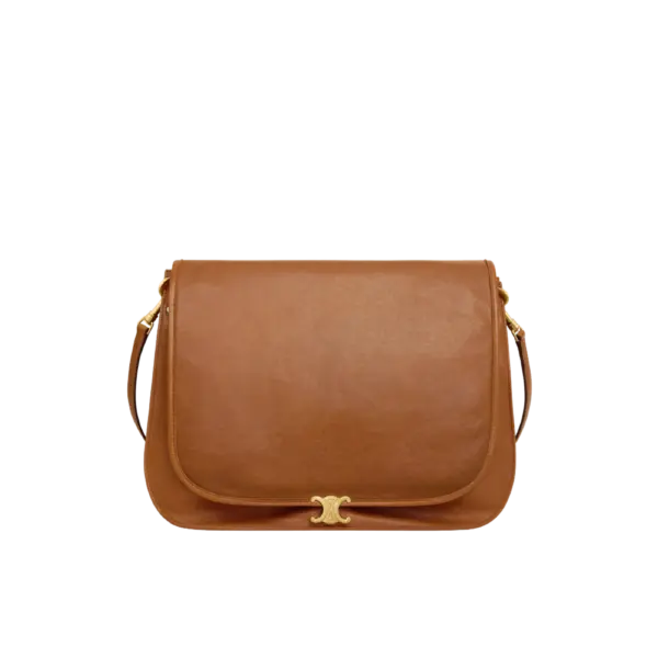 Soft Plated Triomphe Besace Bag - 123632T88.GFY5