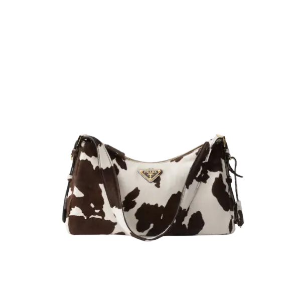 Prada Aimèe Medium Printed Leather Shoulder Bag - 1BC229_2HIM_F0G3N_V_LVW