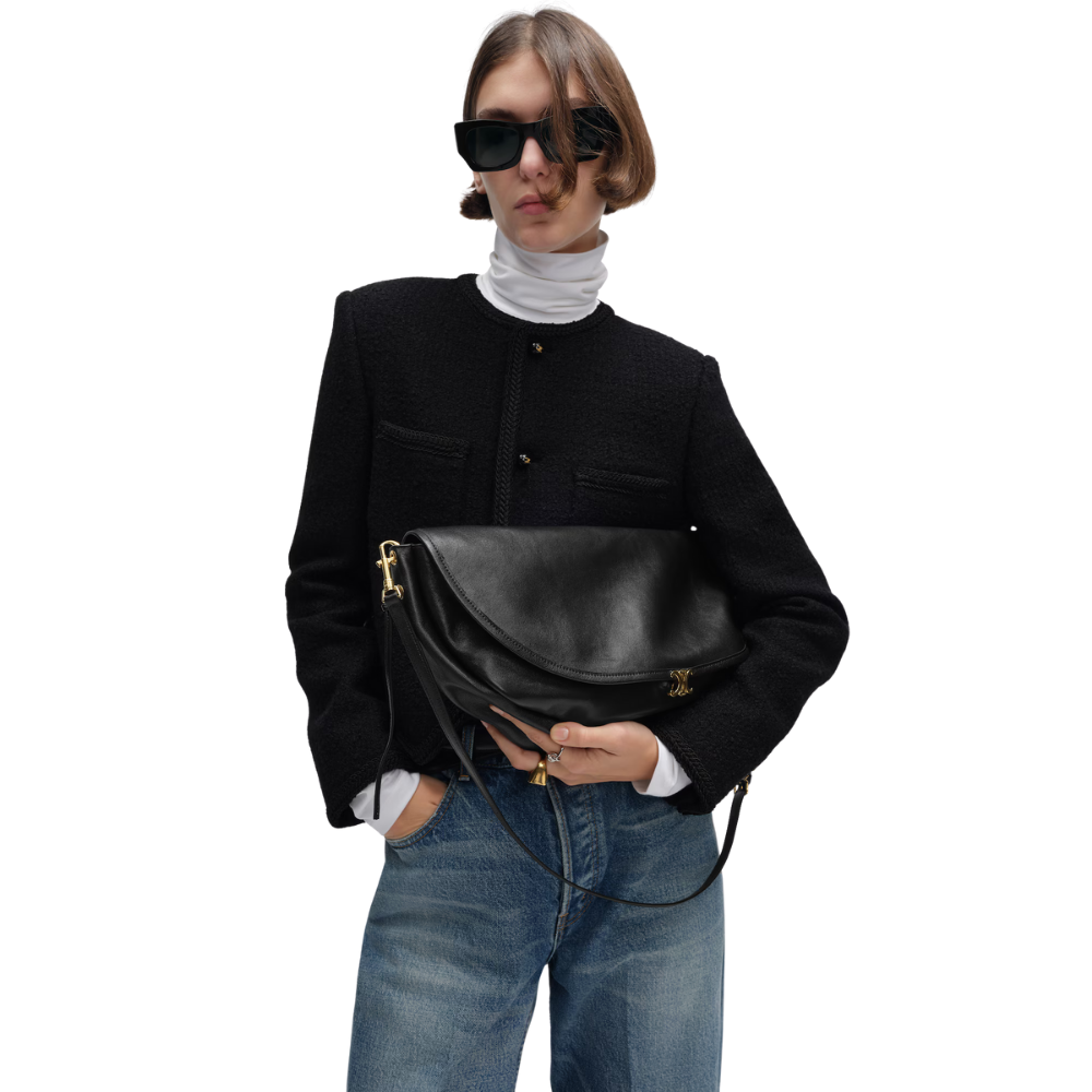 Halfmoon Soft Triomphe Bag - 124142T88.38NO - Image 3