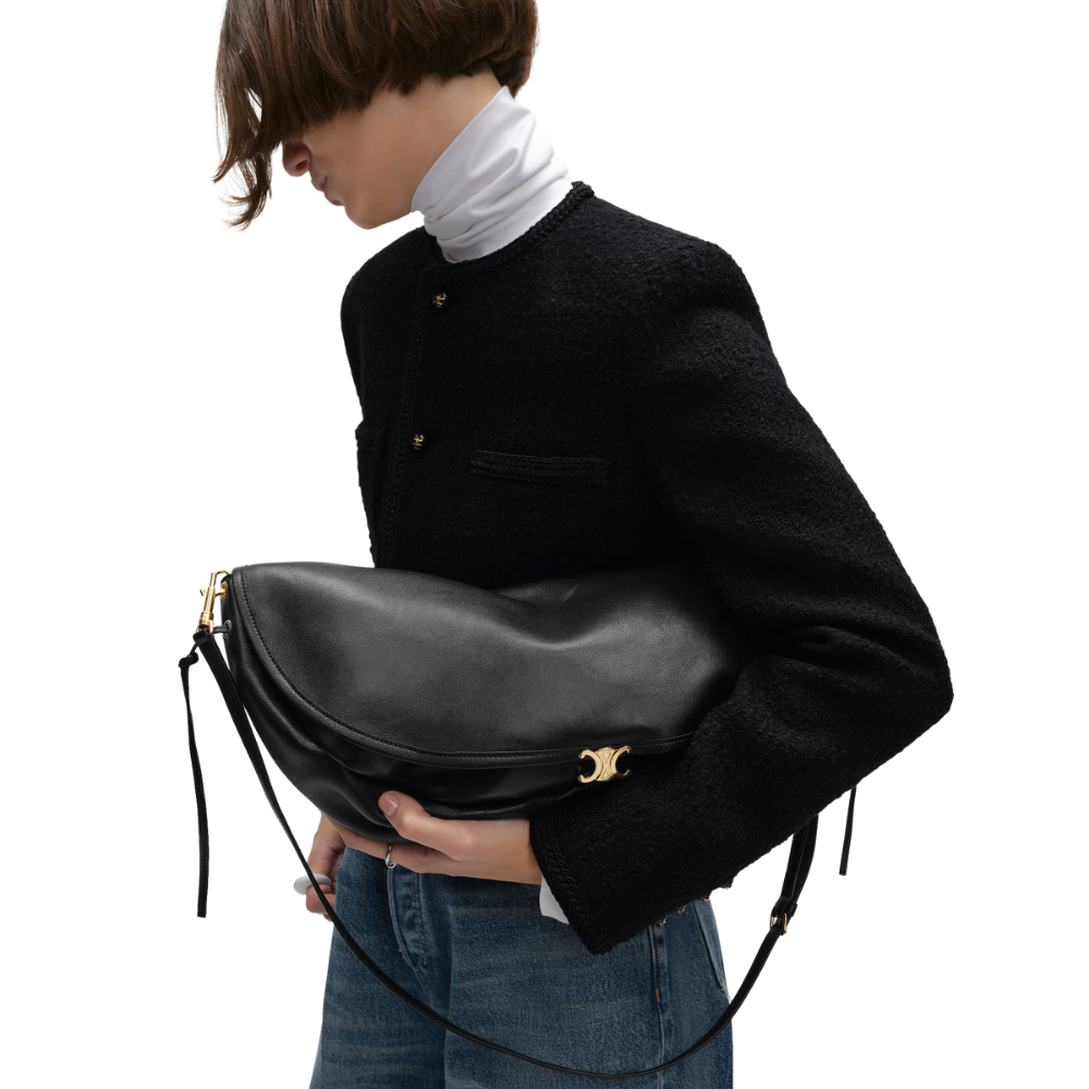 Halfmoon Soft Triomphe Bag - 124142T88.38NO - Image 5