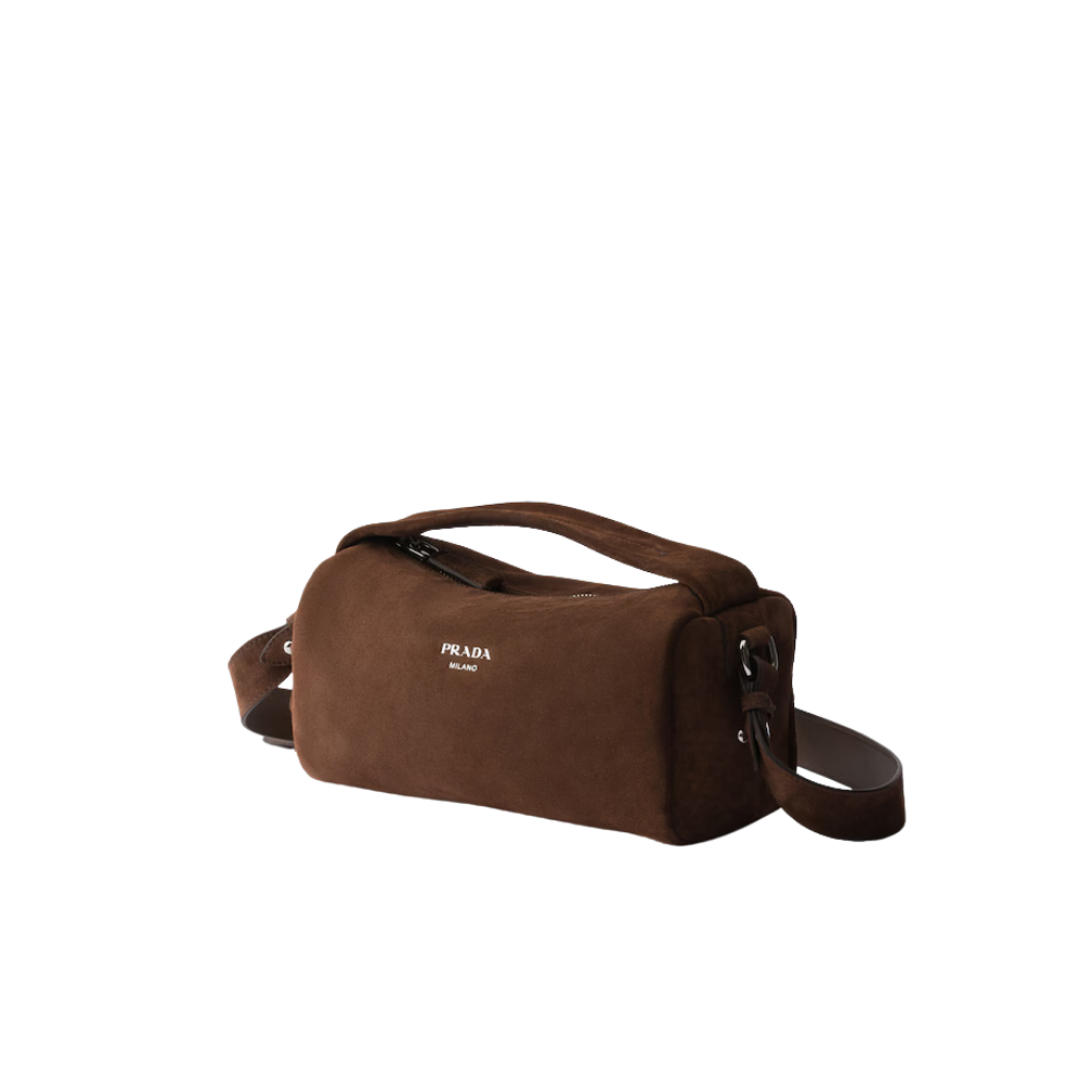 Suede Leather Shoulder Bag - 2VH188_2C4S_F0201_V_DOO - Image 2