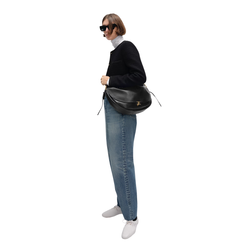 Halfmoon Soft Triomphe Bag - 124142T88.38NO - Image 4