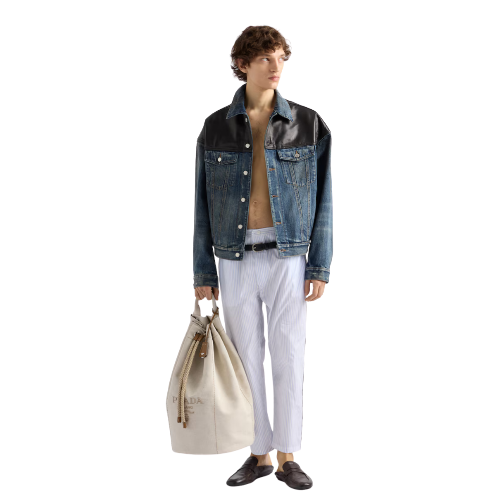 Drawstring Duffel Bag - 2VY011_2CX9_F0018_V_OOO - Image 5